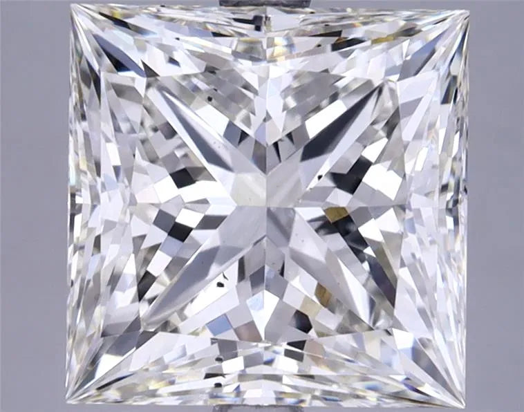 4.87ct Princess Lab Grown Diamond (Colour G, Clarity SI1, IGI Certified)