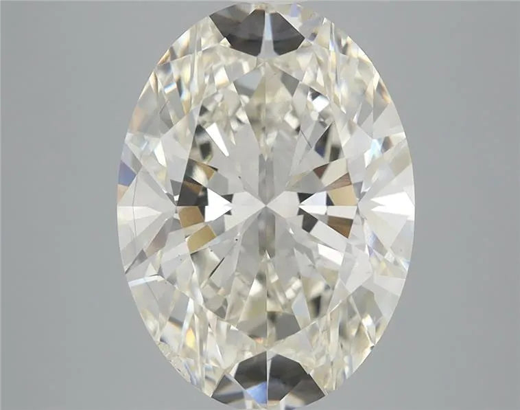 4.91ct Oval Lab Grown Diamond (Colour I, Clarity SI1, IGI Certified)