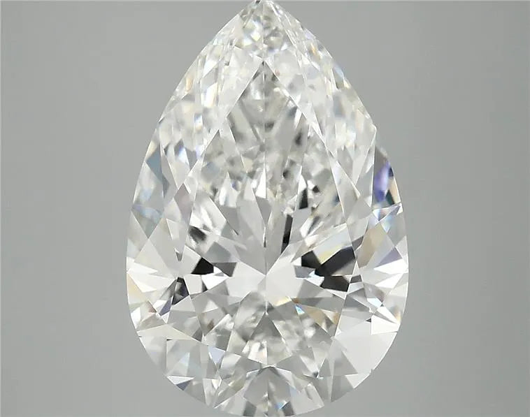 4.93ct Pear Lab Grown Diamond (Colour F, Clarity VVS2, IGI Certified)