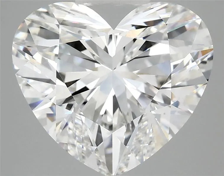 4.96ct Heart Lab Grown Diamond (Colour F, Clarity VVS2, IGI Certified)