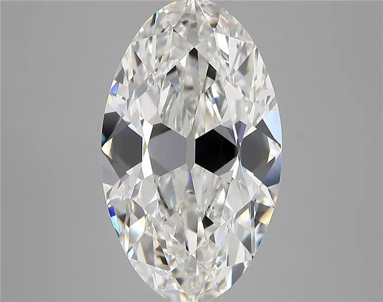 4.96ct Oval Lab Grown Diamond (Colour E, Clarity VVS1, IGI Certified)
