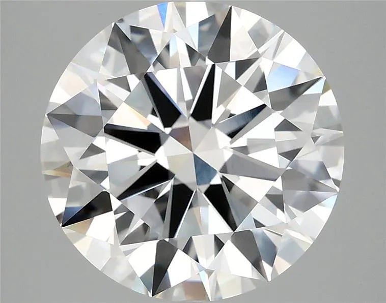 4.97ct Round Lab Grown Diamond (Colour E, Clarity VVS2, Cut ID, IGI Certified)