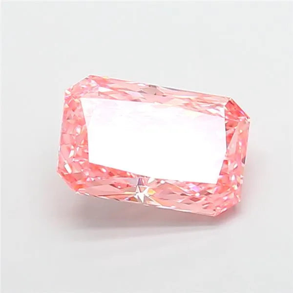4.99ct Radiant Lab Grown Diamond (Colour Fancy Vivid Pink, Clarity VVS2, IGI Certified)