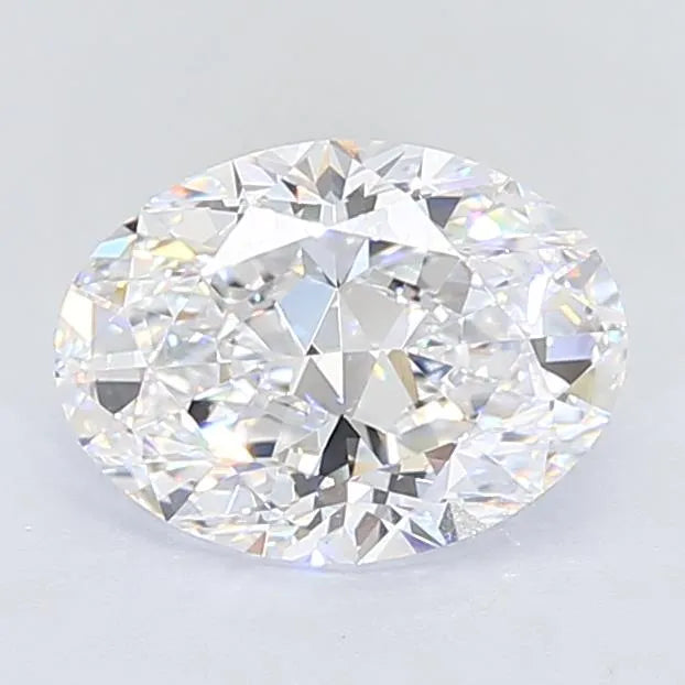 3.50ct Oval Lab Grown Diamond (Colour D, Clarity VVS2, IGI Certified)