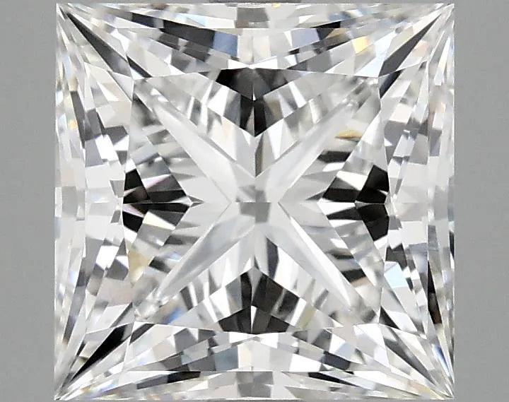 3.82ct Princess Lab Grown Diamond (Colour E, Clarity VVS2, IGI Certified)