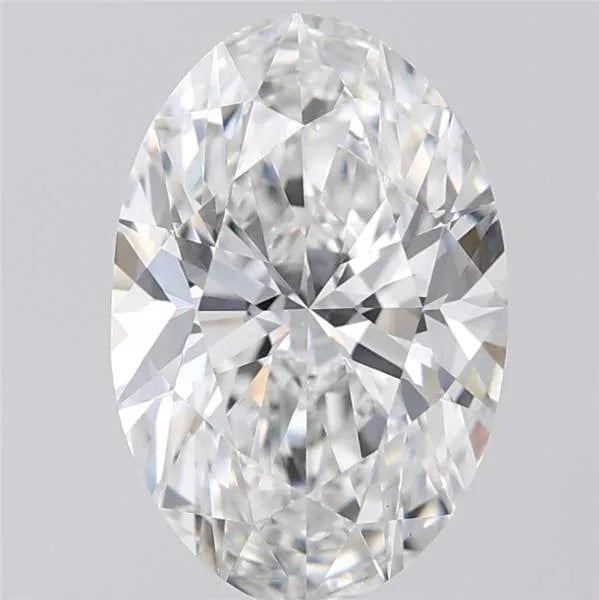 3.03ct Oval Lab Grown Diamond (Colour E, Clarity VVS2, IGI Certified)