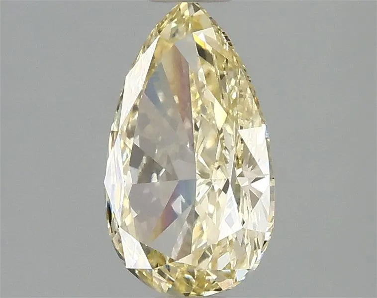 1.58ct Pear Lab Grown Diamond (Colour Fancy Yellow, Clarity VVS2, IGI Certified)