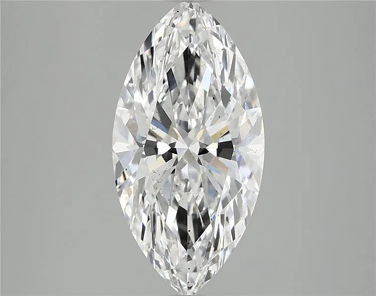 2.84ct Marquise Lab Grown Diamond (Colour E, Clarity SI1, IGI Certified)
