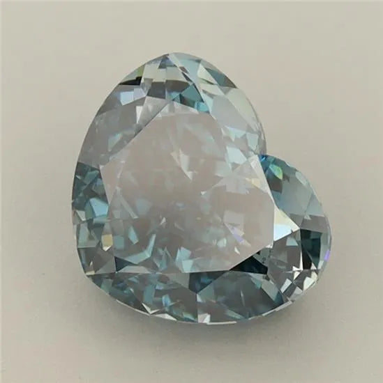 2.00ct Heart Lab Grown Diamond (Colour Fancy Deep Blue, Clarity VS1, IGI Certified)