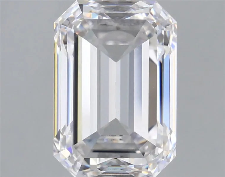 5.02ct Emerald Lab Grown Diamond (Colour F, Clarity VVS2, IGI Certified)