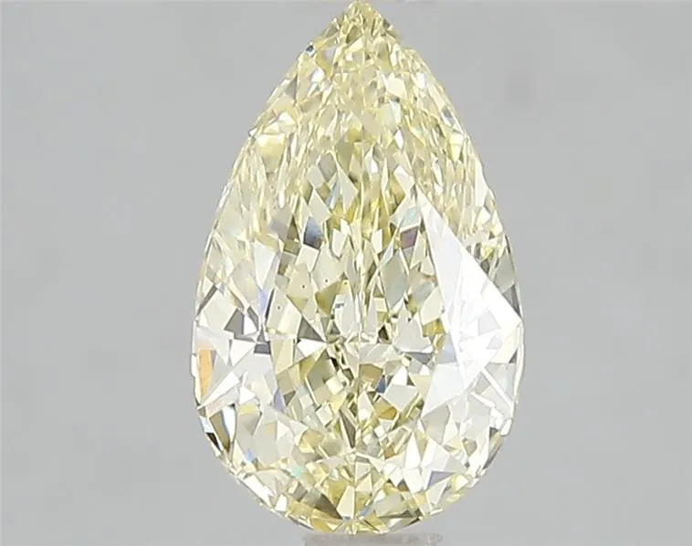 1.60ct Pear Lab Grown Diamond (Colour Fancy Yellow, Clarity VVS2, IGI Certified)
