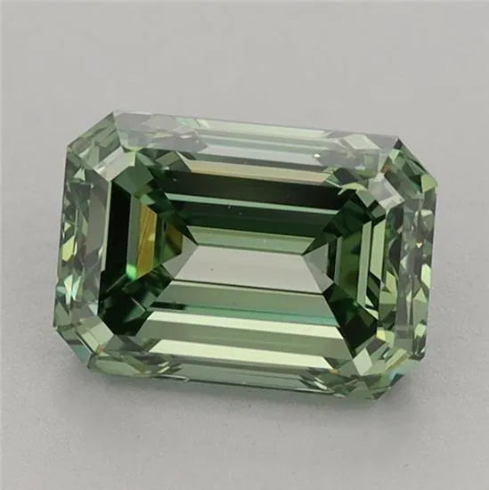 1.71ct Emerald Lab Grown Diamond (Colour Fancy Vivid Green, Clarity VS1, IGI Certified)