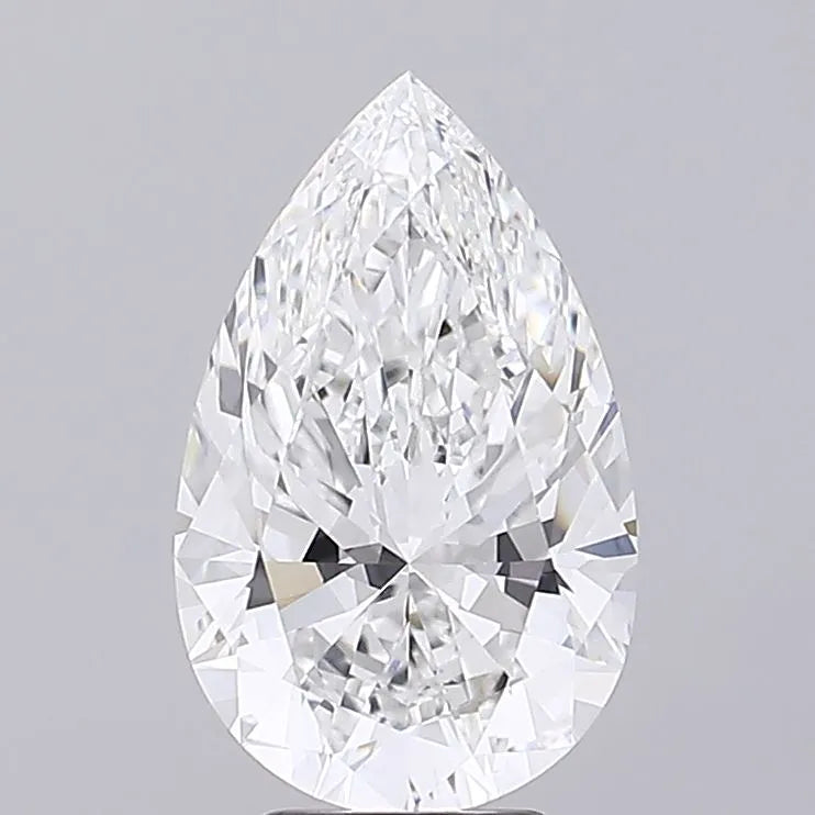 5.01ct Pear Lab Grown Diamond (Colour E, Clarity IF, IGI Certified)