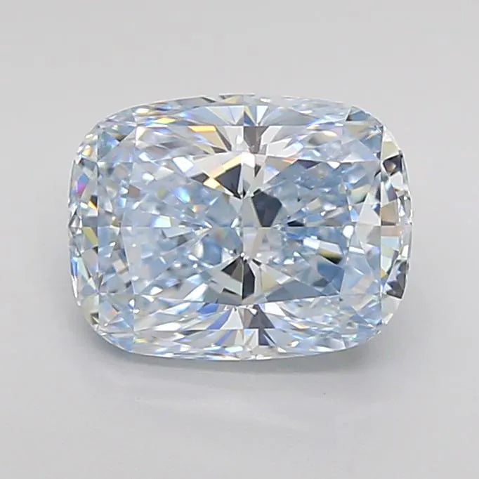 1.71ct Cushion modified Lab Grown Diamond (Colour Fancy Blue, Clarity VVS2, IGI Certified)