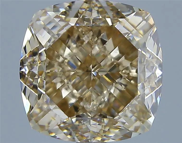 5.00ct Cushion brilliant Natural Diamond (Colour Fancy Brown, Clarity VS1, GIA Certified)