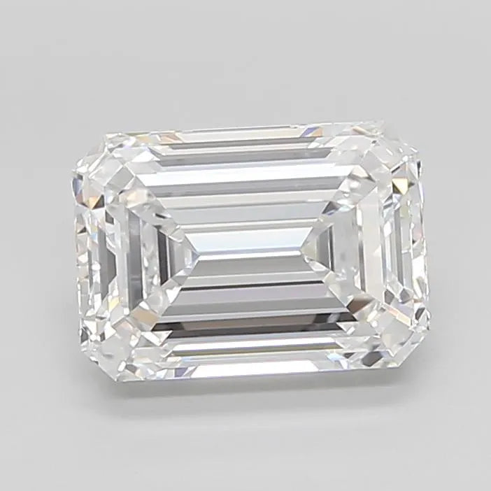 5.00ct Emerald Lab Grown Diamond (Colour D, Clarity VVS1, Cut EX, IGI Certified)