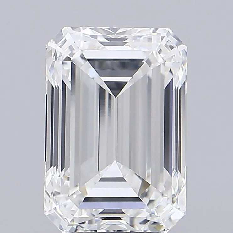5.00ct Emerald Lab Grown Diamond (Colour E, Clarity VVS2, IGI Certified)