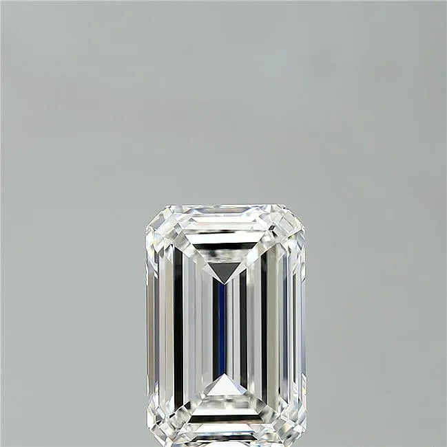 5.00ct Emerald Lab Grown Diamond (Colour F, Clarity IF, IGI Certified)