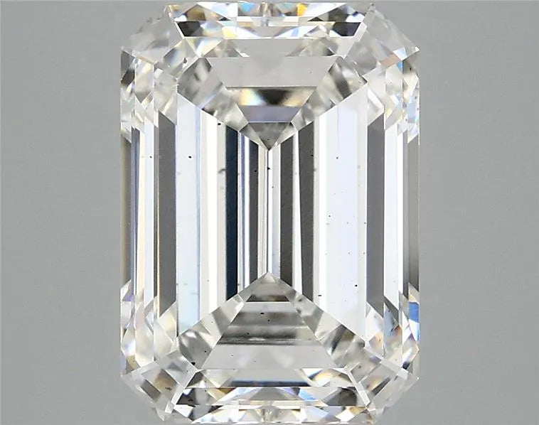 5.00ct Emerald Lab Grown Diamond (Colour F, Clarity SI1, IGI Certified)