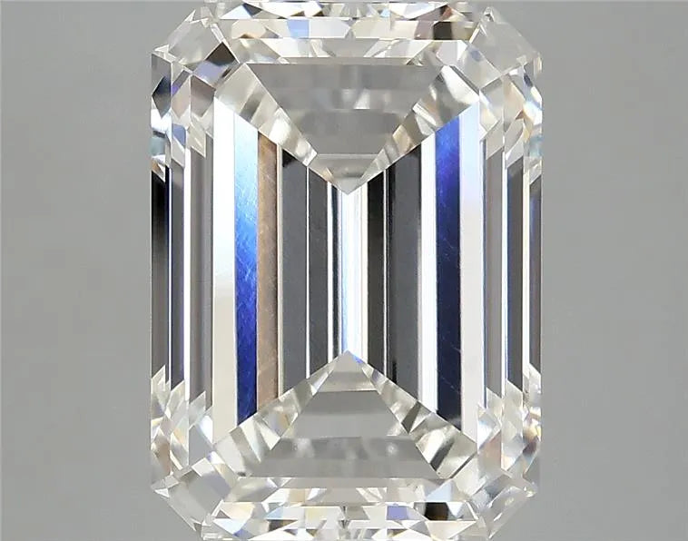 5.00ct Emerald Lab Grown Diamond (Colour F, Clarity VVS2, IGI Certified)