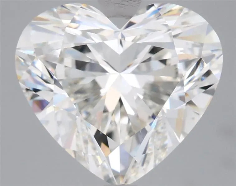 5.00ct Heart Lab Grown Diamond (Colour I, Clarity VVS2, IGI Certified)