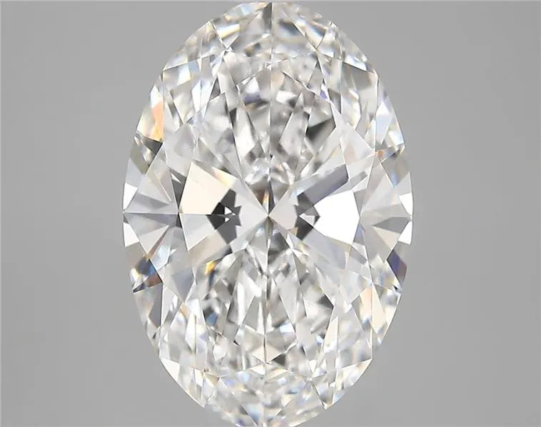 5.00ct Oval Lab Grown Diamond (Colour E, Clarity VVS1, IGI Certified)