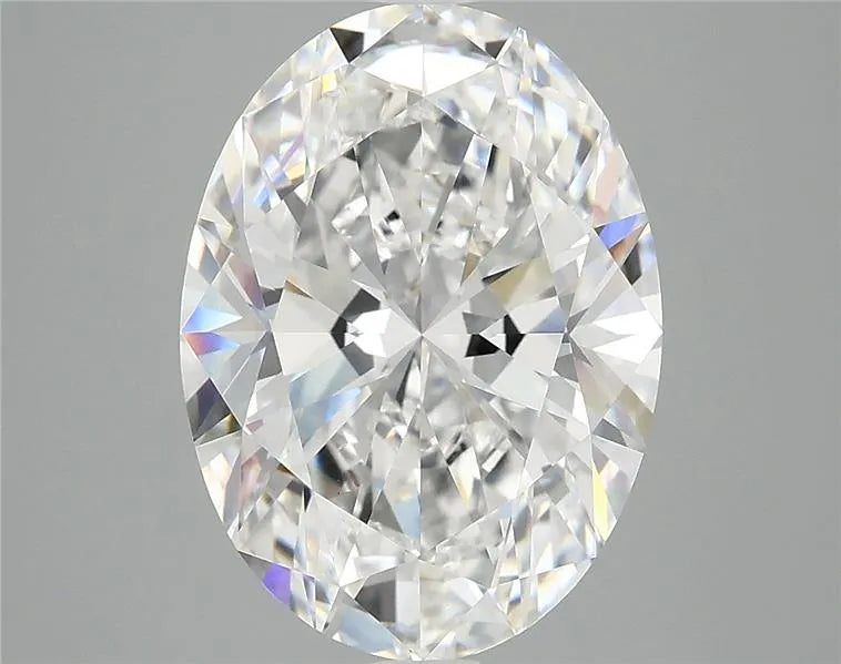 5.00ct Oval Lab Grown Diamond (Colour E, Clarity VVS2, IGI Certified)