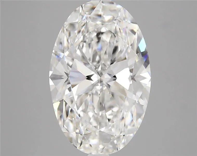 5.00ct Oval Lab Grown Diamond (Colour E, Clarity VVS2, IGI Certified)