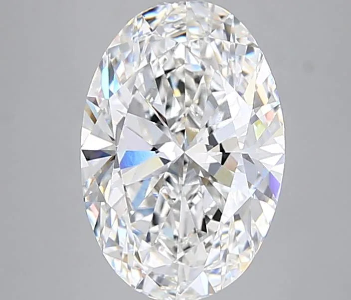 5.00ct Oval Lab Grown Diamond (Colour E, Clarity VVS2, IGI Certified)