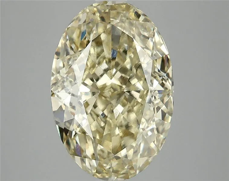 5.00ct Oval Lab Grown Diamond (Colour Fancy Intense Yellow, Clarity VS1, IGI Certified)
