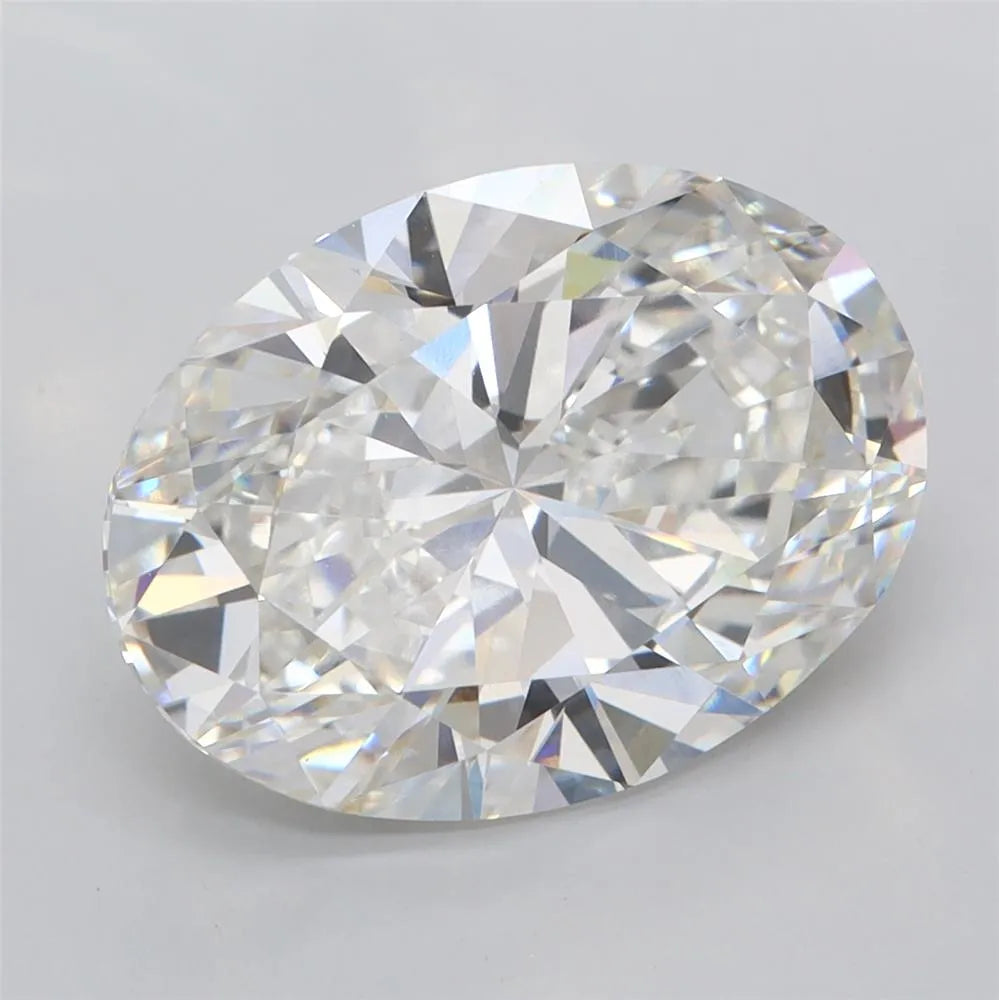 5.00ct Oval Lab Grown Diamond (Colour G, Clarity VVS1, IGI Certified)