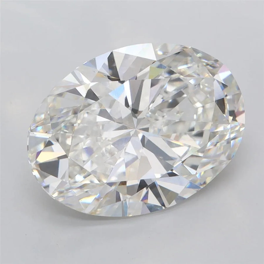 5.00ct Oval Lab Grown Diamond (Colour G, Clarity VVS1, IGI Certified)