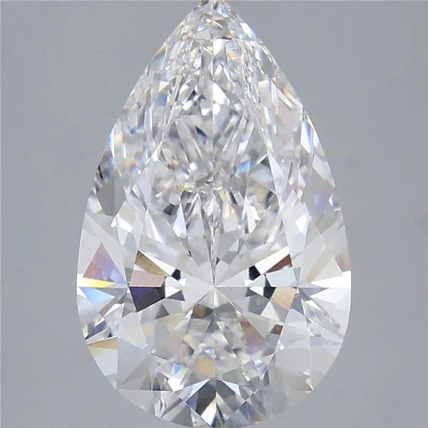 5.00ct Pear Lab Grown Diamond (Colour D, Clarity VVS1, IGI Certified)