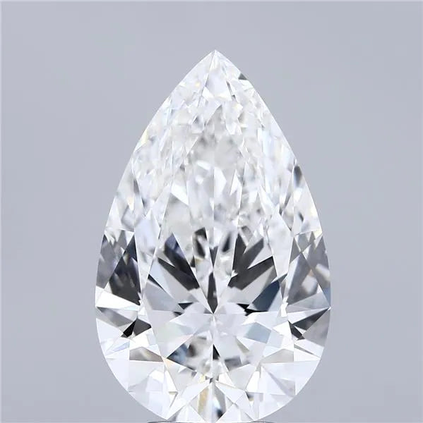 5.00ct Pear Lab Grown Diamond (Colour E, Clarity VVS1, IGI Certified)