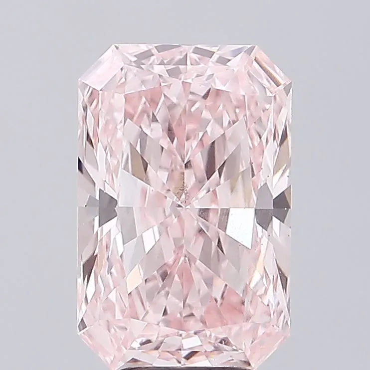 5.00ct Radiant Lab Grown Diamond (Colour Fancy Intense Pink, Clarity VS1, IGI Certified)