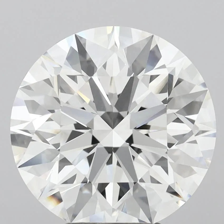 5.00ct Round Lab Grown Diamond (Colour E, Clarity VVS2, Cut EX, IGI Certified)