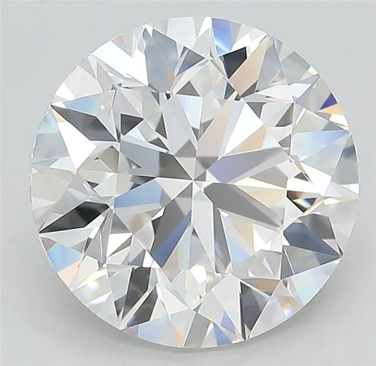 5.00ct Round Lab Grown Diamond (Colour F, Clarity VVS1, Cut EX, IGI Certified)