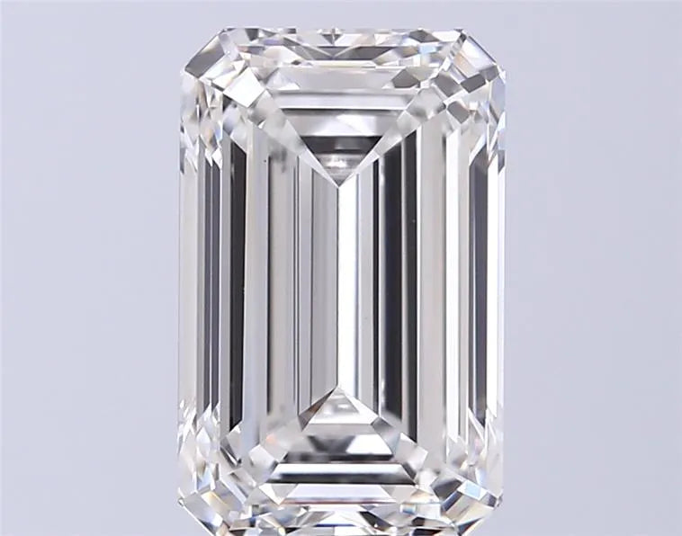 5.01ct Emerald Lab Grown Diamond (Colour F, Clarity VVS2, IGI Certified)