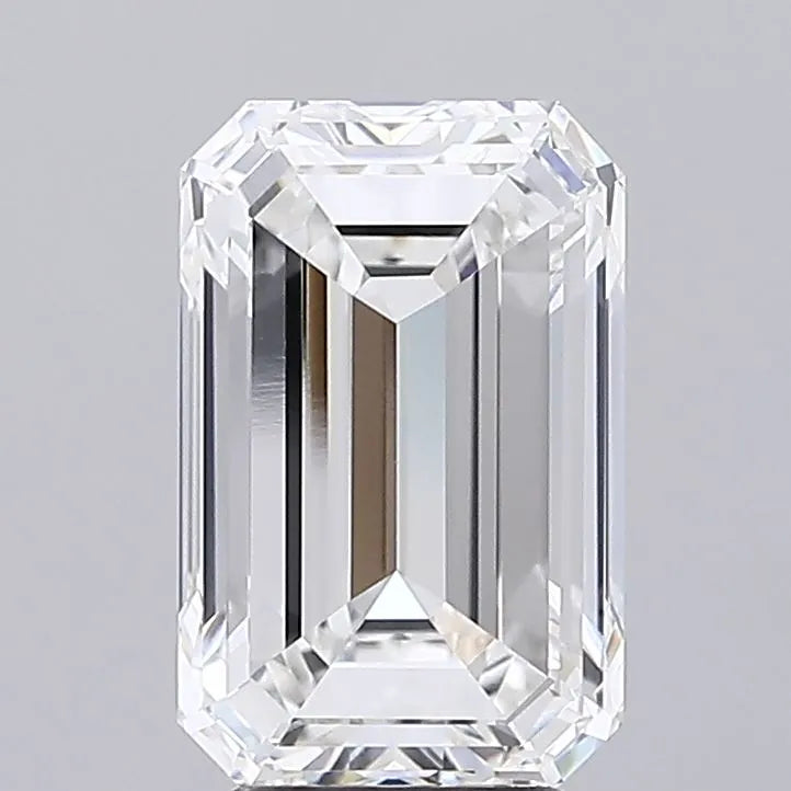 5.01ct Emerald Lab Grown Diamond (Colour F, Clarity VVS2, IGI Certified)