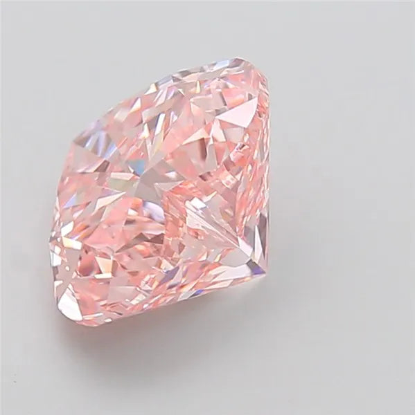 5.01ct Heart Lab Grown Diamond (Colour Fancy Intense Pink, Clarity VS1, IGI Certified)