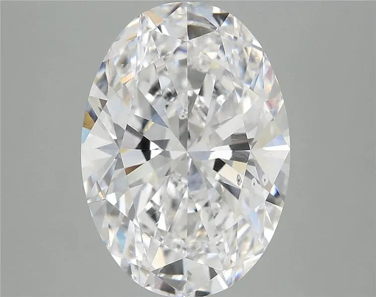 5.01ct Oval Lab Grown Diamond (Colour D, Clarity SI1, IGI Certified)