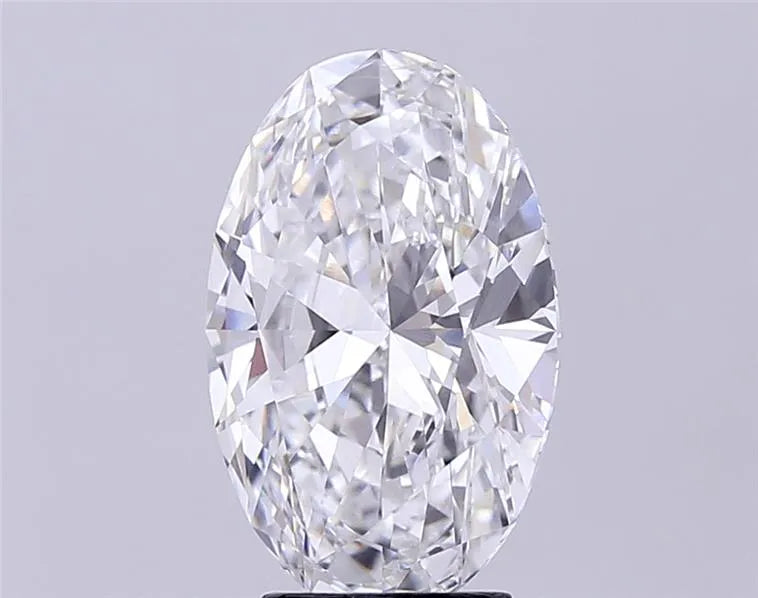 5.01ct Oval Lab Grown Diamond (Colour D, Clarity VS1, IGI Certified)