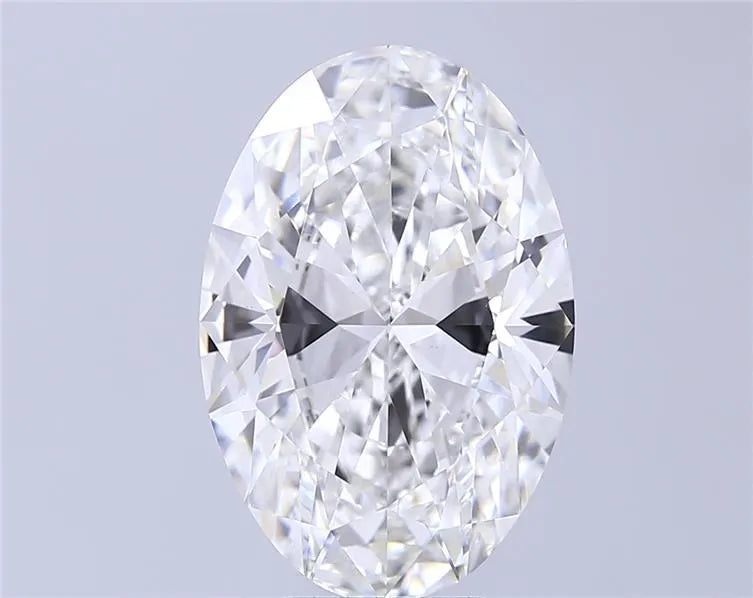 5.01ct Oval Lab Grown Diamond (Colour D, Clarity VVS1, IGI Certified)
