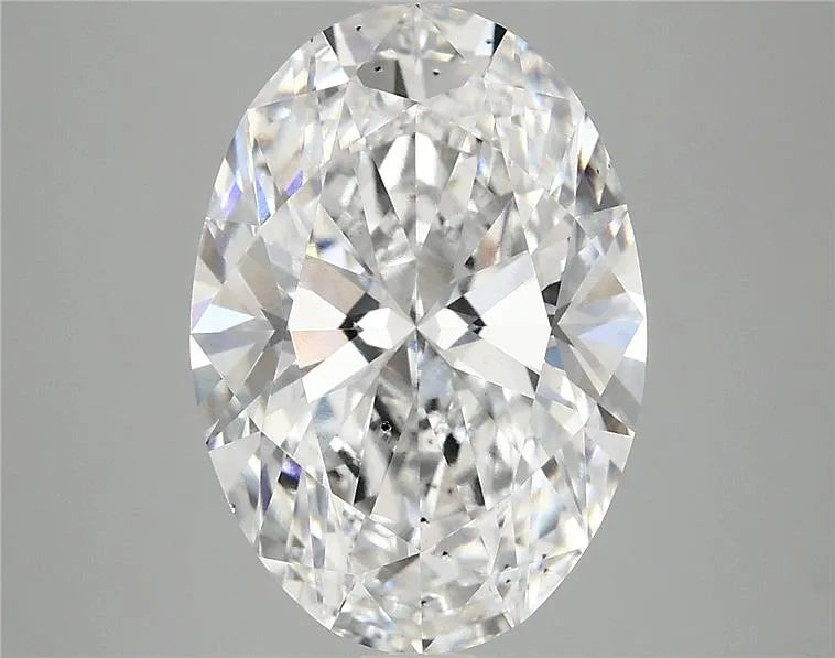 5.01ct Oval Lab Grown Diamond (Colour E, Clarity SI1, IGI Certified)