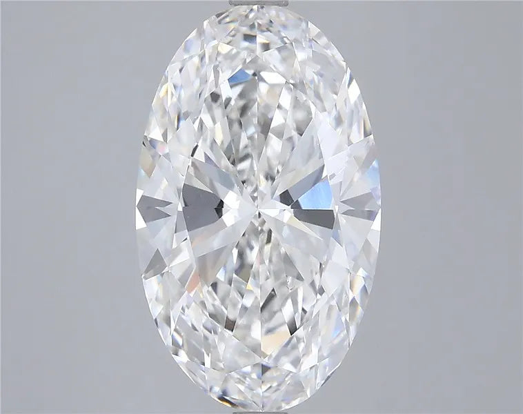 5.01ct Oval Lab Grown Diamond (Colour E, Clarity SI1, IGI Certified)