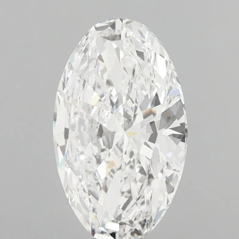 5.01ct Oval Lab Grown Diamond (Colour E, Clarity VVS2, IGI Certified)