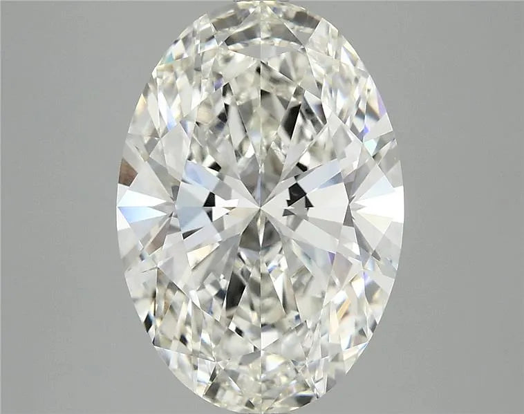 5.01ct Oval Lab Grown Diamond (Colour G, Clarity VVS2, IGI Certified)