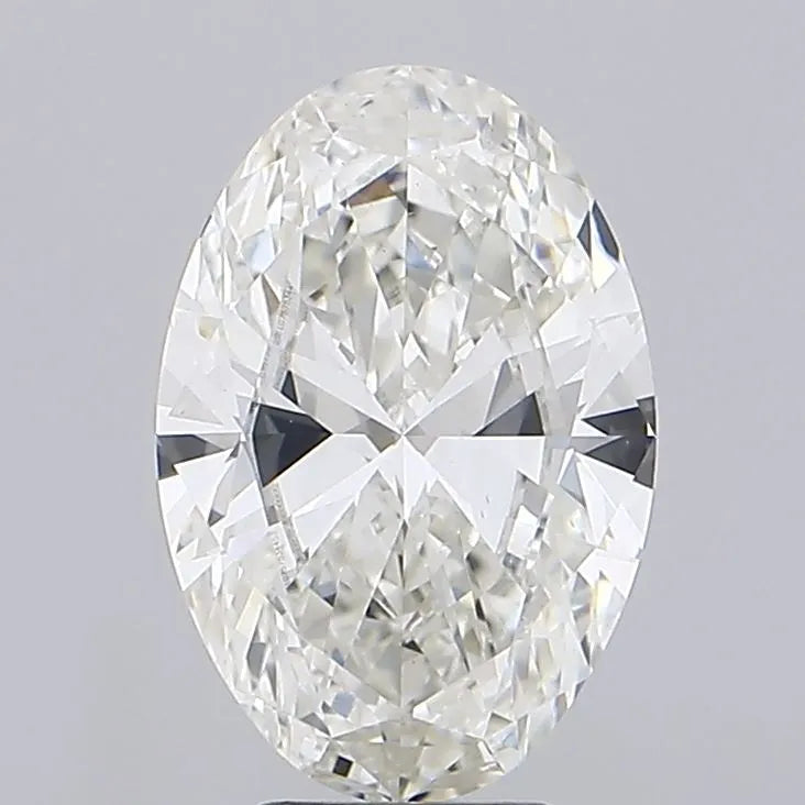5.01ct Oval Lab Grown Diamond (Colour H, Clarity VS1, IGI Certified)