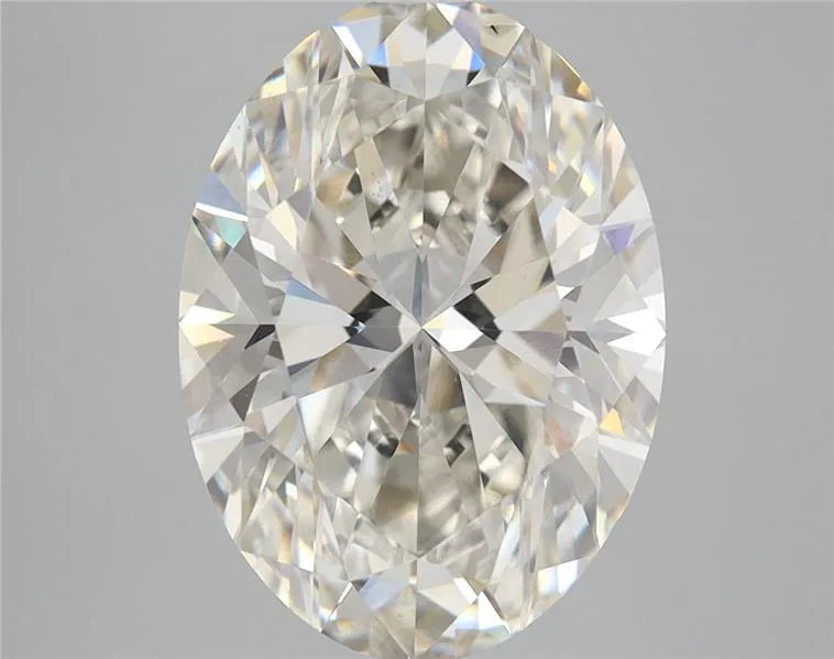 5.01ct Oval Lab Grown Diamond (Colour H, Clarity VS2, IGI Certified)