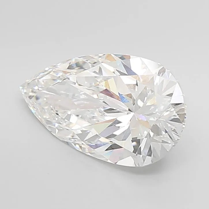 5.01ct Pear Lab Grown Diamond (Colour E, Clarity VVS2, IGI Certified)